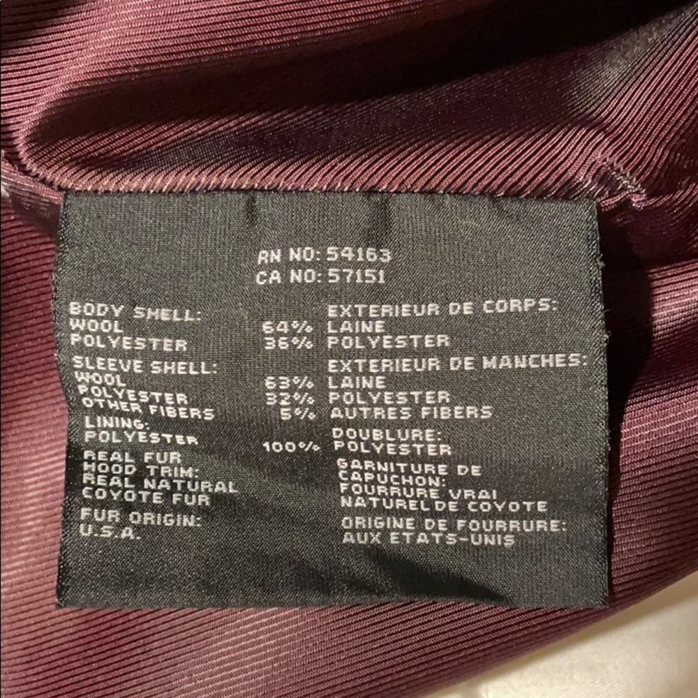 Color Block Wool Jacket - Picture 4 of 4